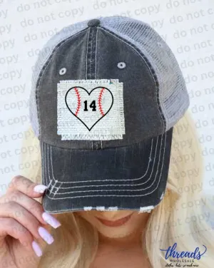 Baseball Heart-CUSTOMIZED