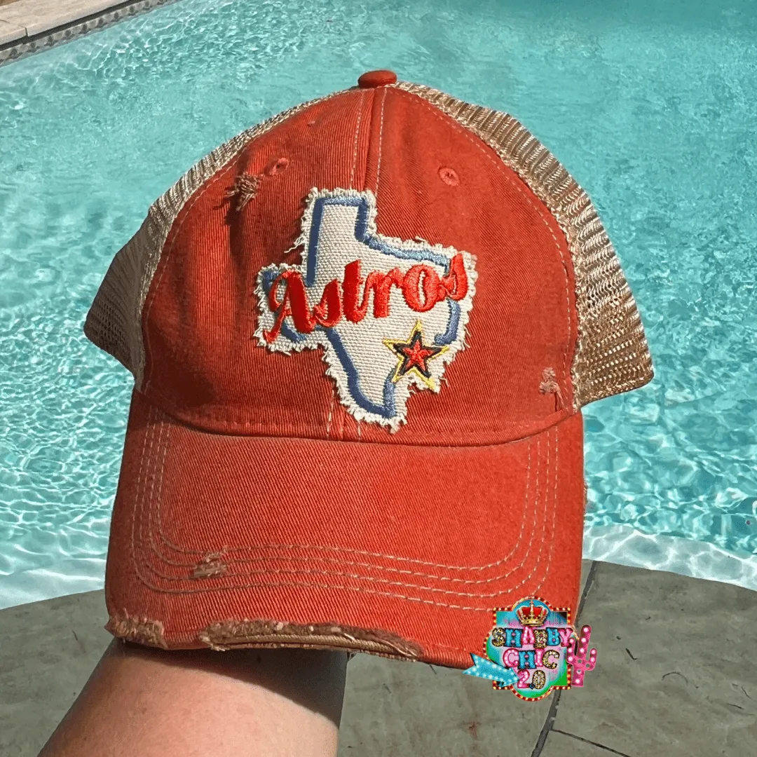 Baseball Team Cap - Orange