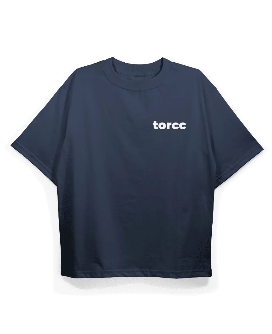 Basic Printed Drop Shoulder T-shirt - WAREHOUSE SALE
