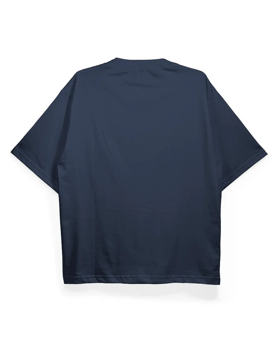 Basic Printed Drop Shoulder T-shirt - WAREHOUSE SALE