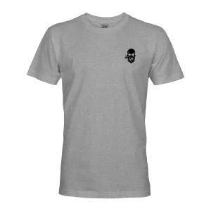 BASIC SKULL ON PT GREY