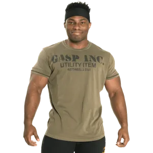 Basic Utility Tee - Washed Green