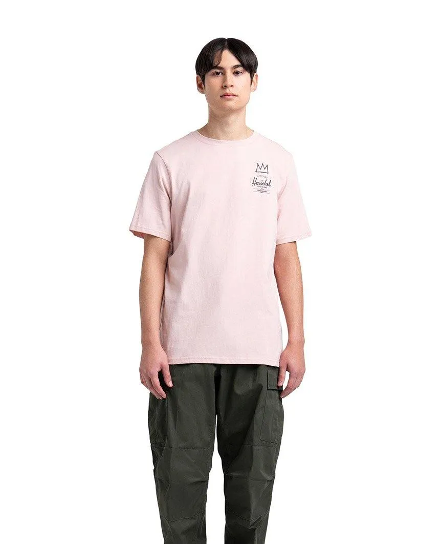Basquiat Tee Ash Rose