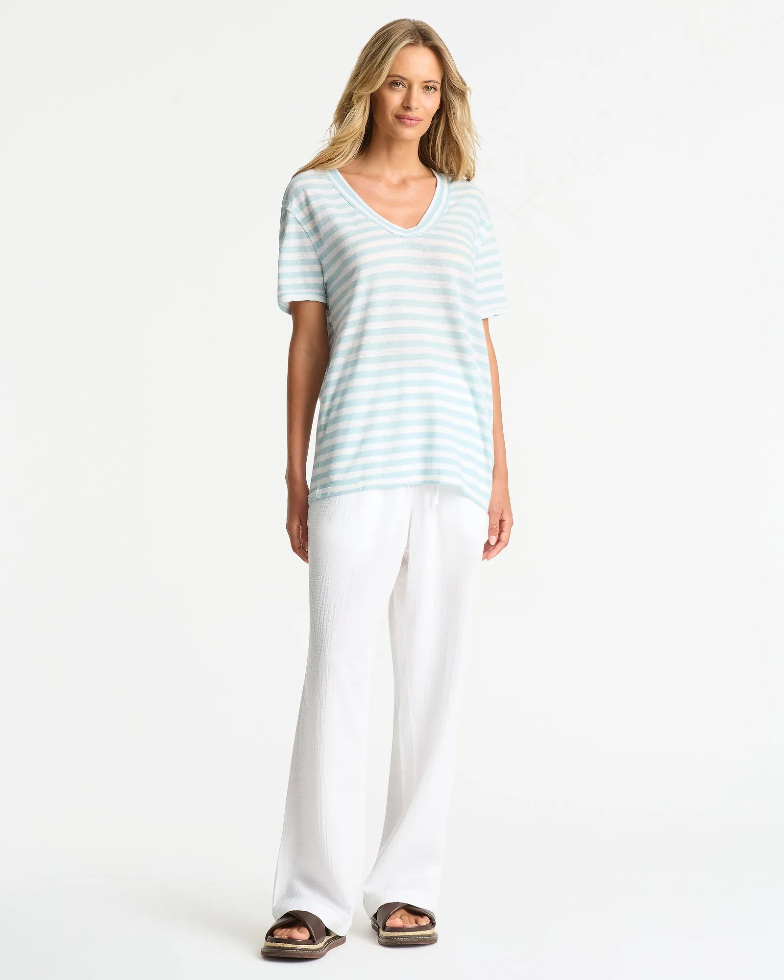 Bay T'Shirt - Blue White