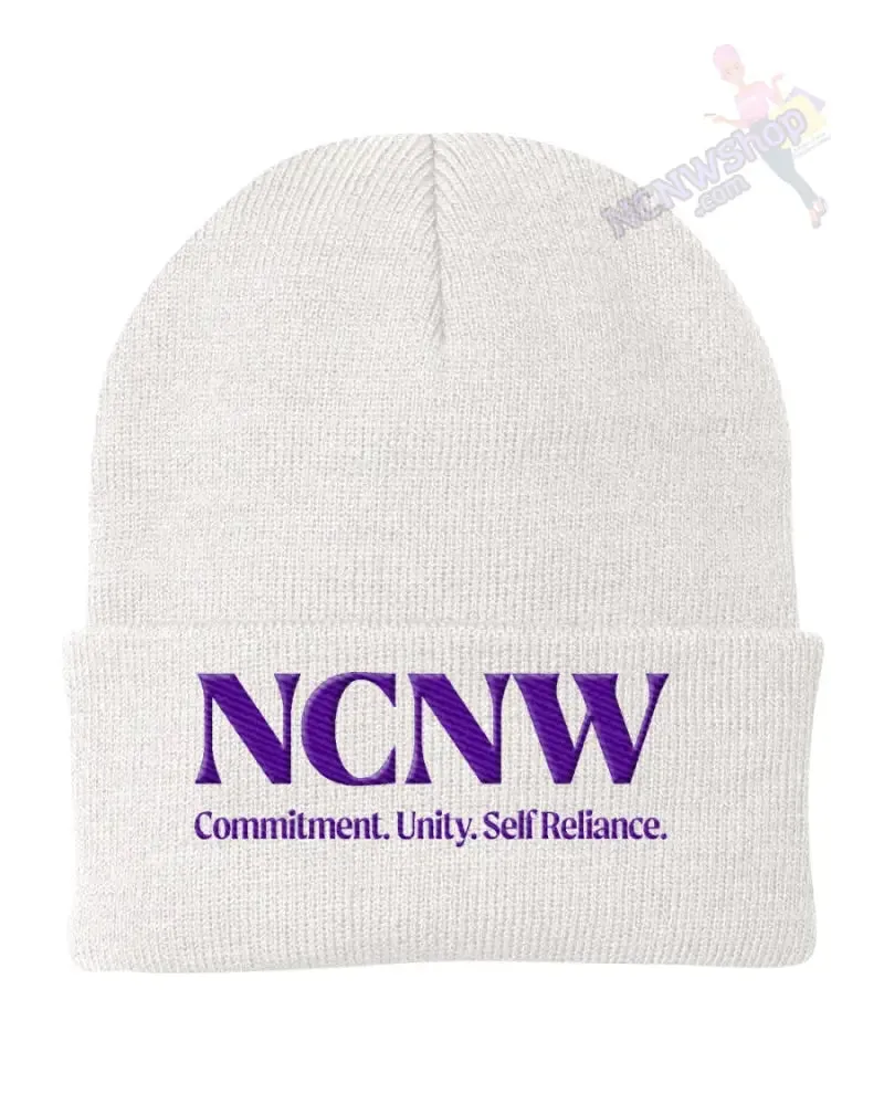 Beanie - NCNW White
