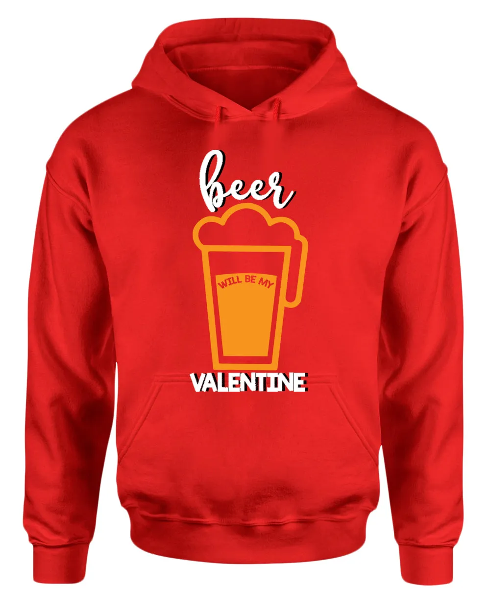 Beer valentine hoodie