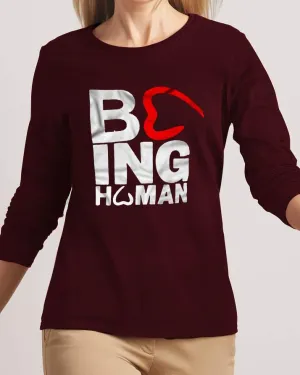 Being Human New Fashion Maroon High Graphic Excellent Quality T-shirt