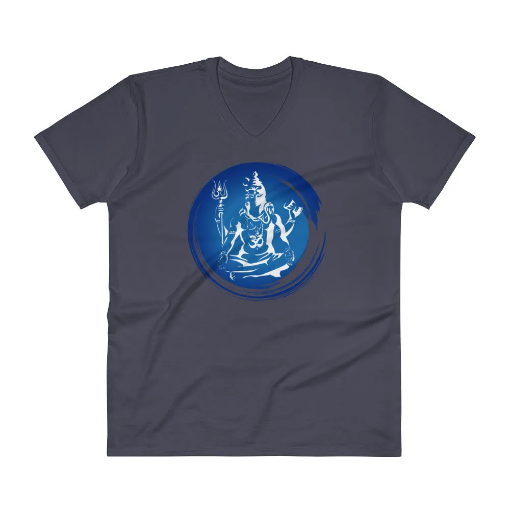 Bengali Lightweight Fashion V-Neck T-Shirt - Om