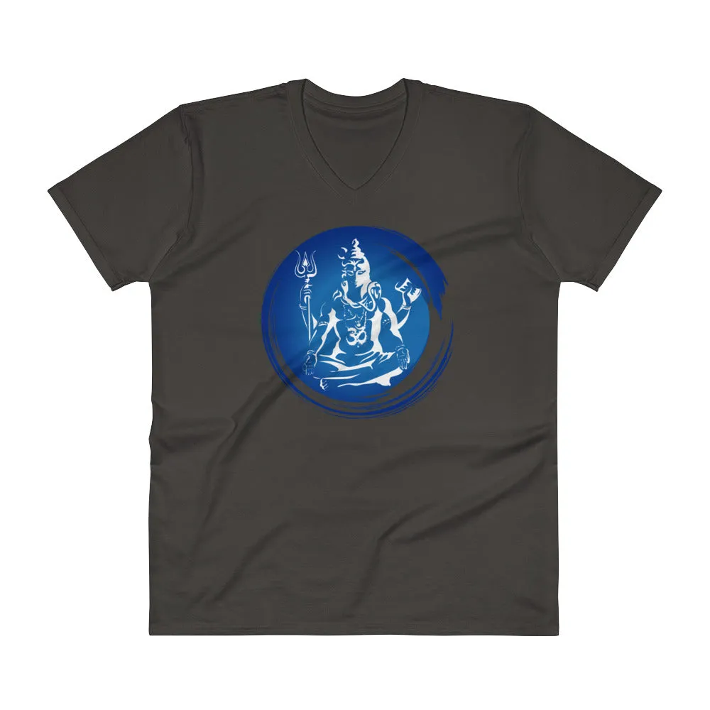Bengali Lightweight Fashion V-Neck T-Shirt - Om