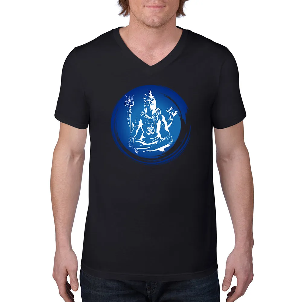 Bengali Lightweight Fashion V-Neck T-Shirt - Om