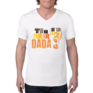 Bengali Lightweight Fashion V-Neck T-Shirt - Tui Ki Parar Dada?