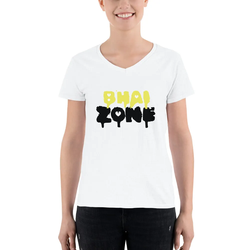 Bengali Lightweight V-Neck T-Shirt - Bhai Zone