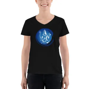 Bengali Lightweight V-Neck T-Shirt - Om