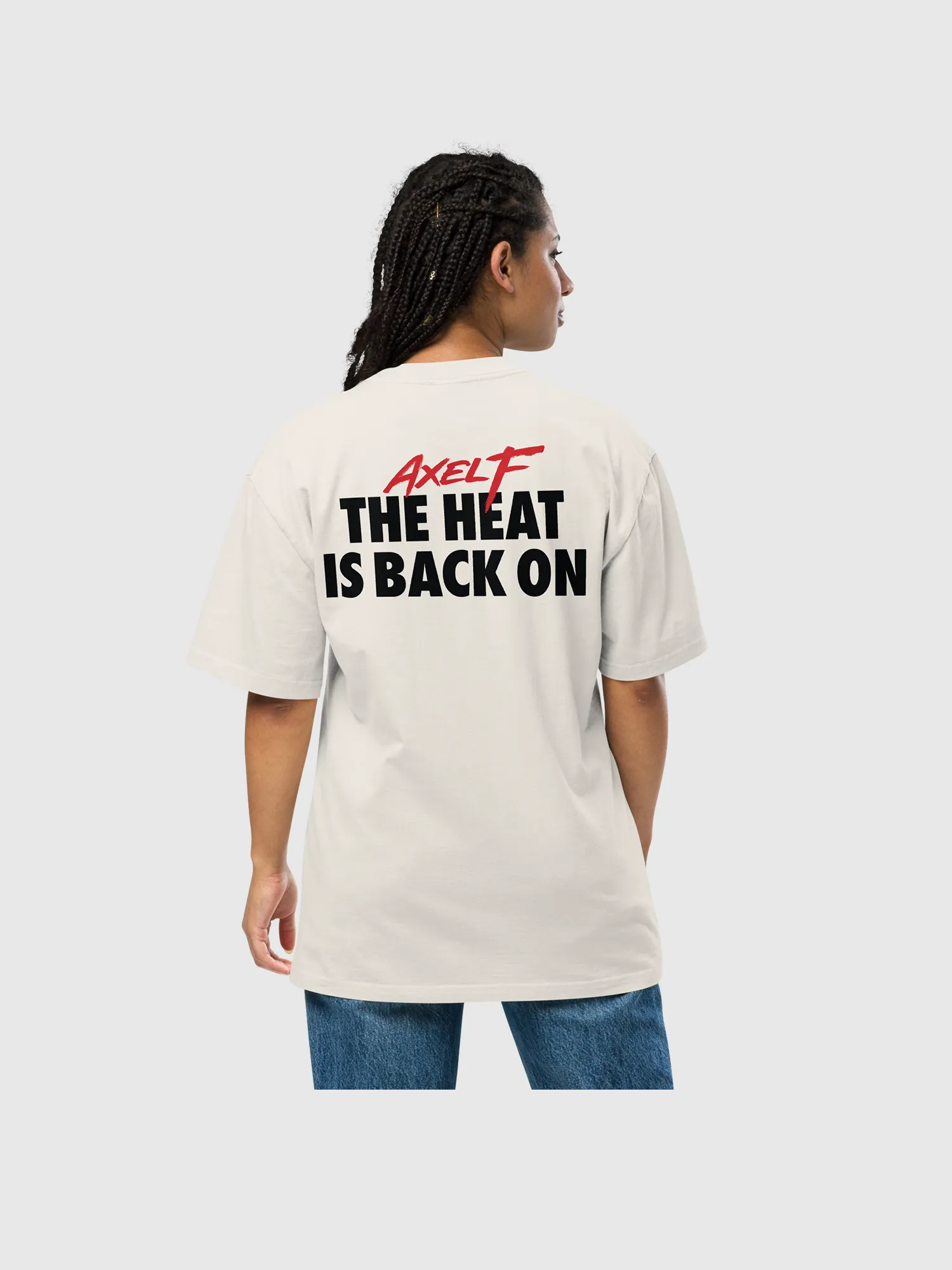 Beverly Hills Cop: Axel F The Heat is Back On Oversized T-shirt