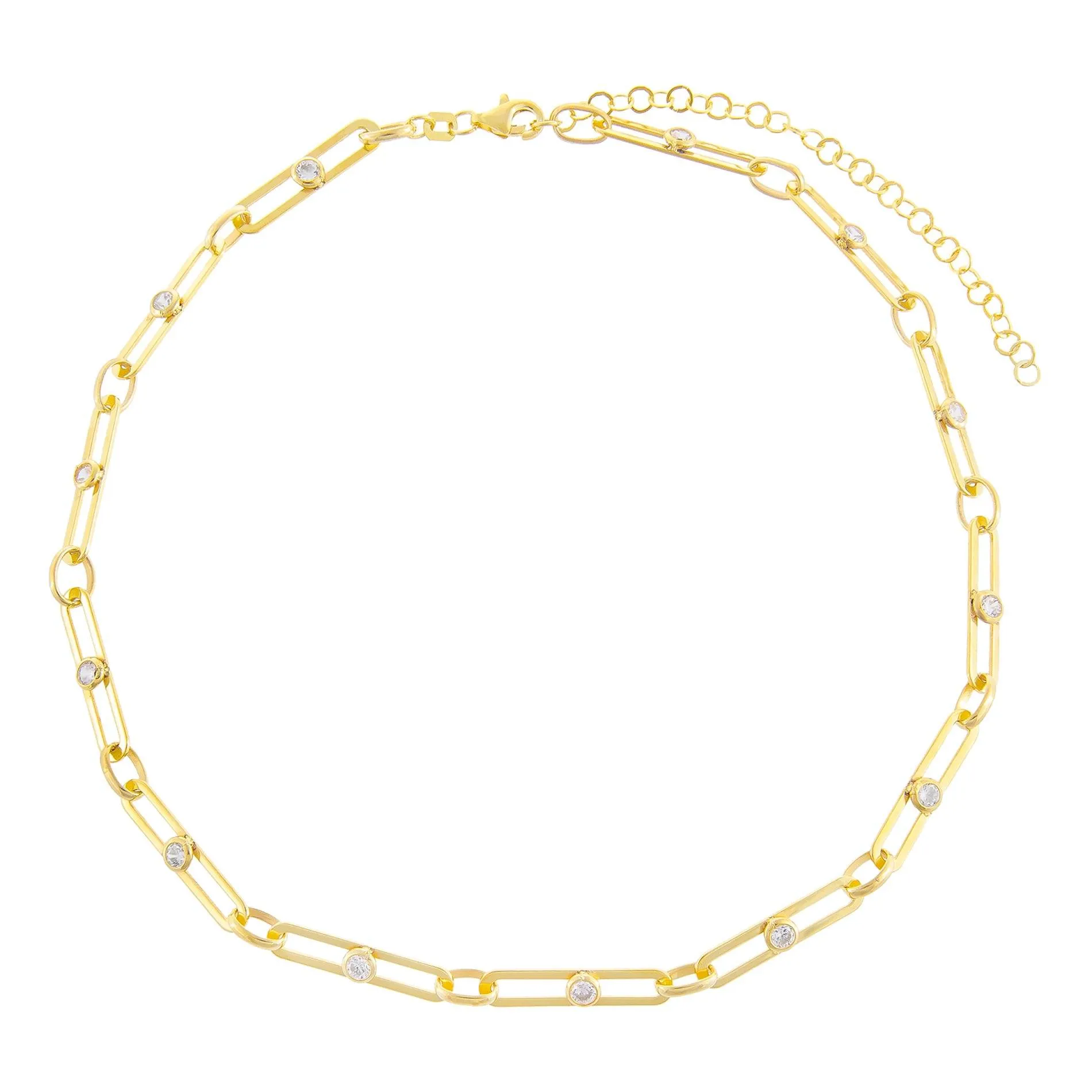 Bezel X Link Choker