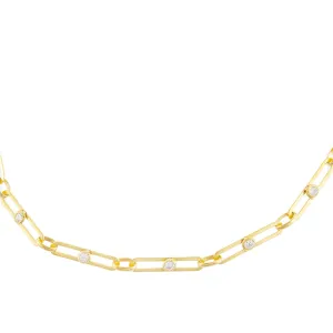 Bezel X Link Choker