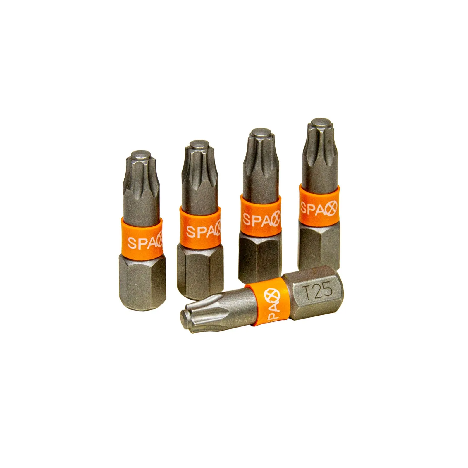 Bits T-Star plus 25 mm, 5 Bits im Spax Cut-Case, T10 | T15 | T20 | T25 | T30 | T40