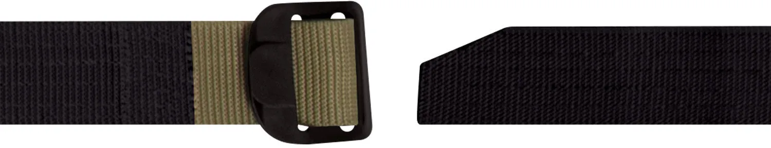 Black & Coyote Reversible Airport Friendly Riggers Belt