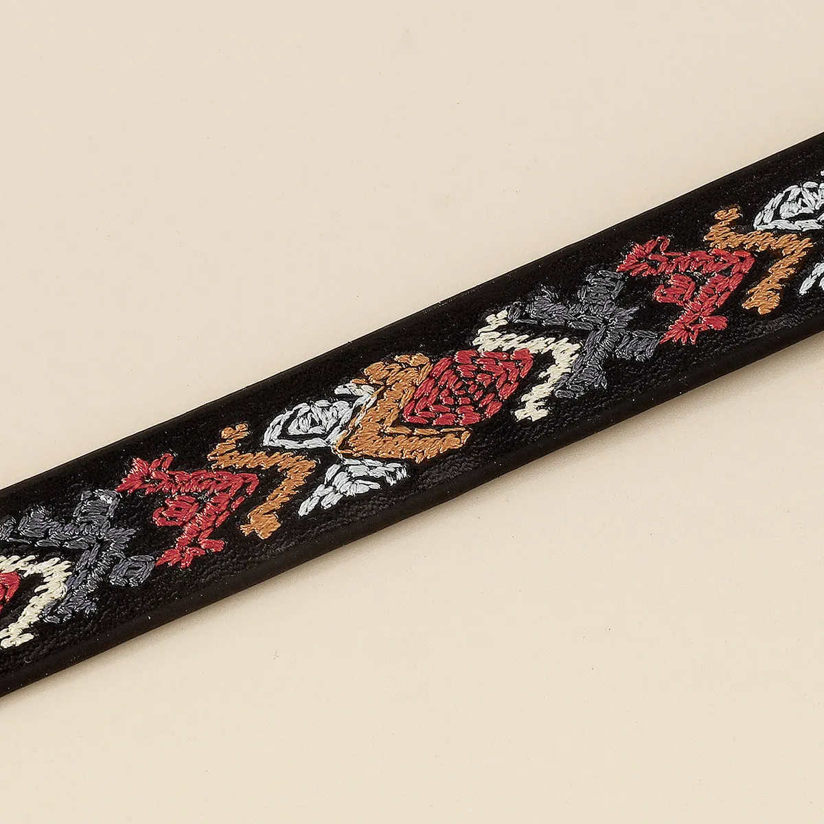 Black & Multicolor Boho Choker Necklace