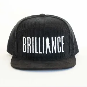 Black Brilliance Corduroy Snapback
