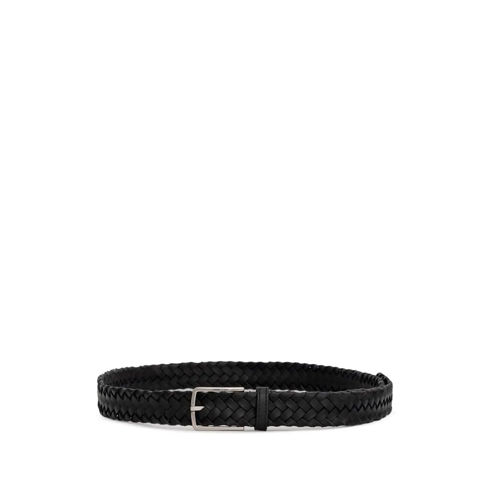 Black Leather Belt