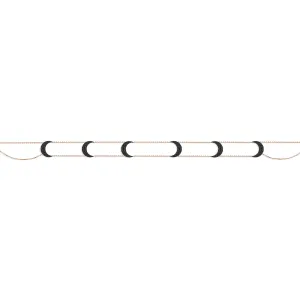 BLACK MOON CHOKER LARGE