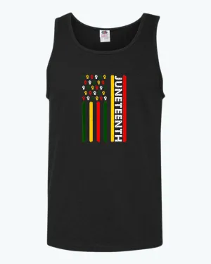 Black power juneteenth tank top