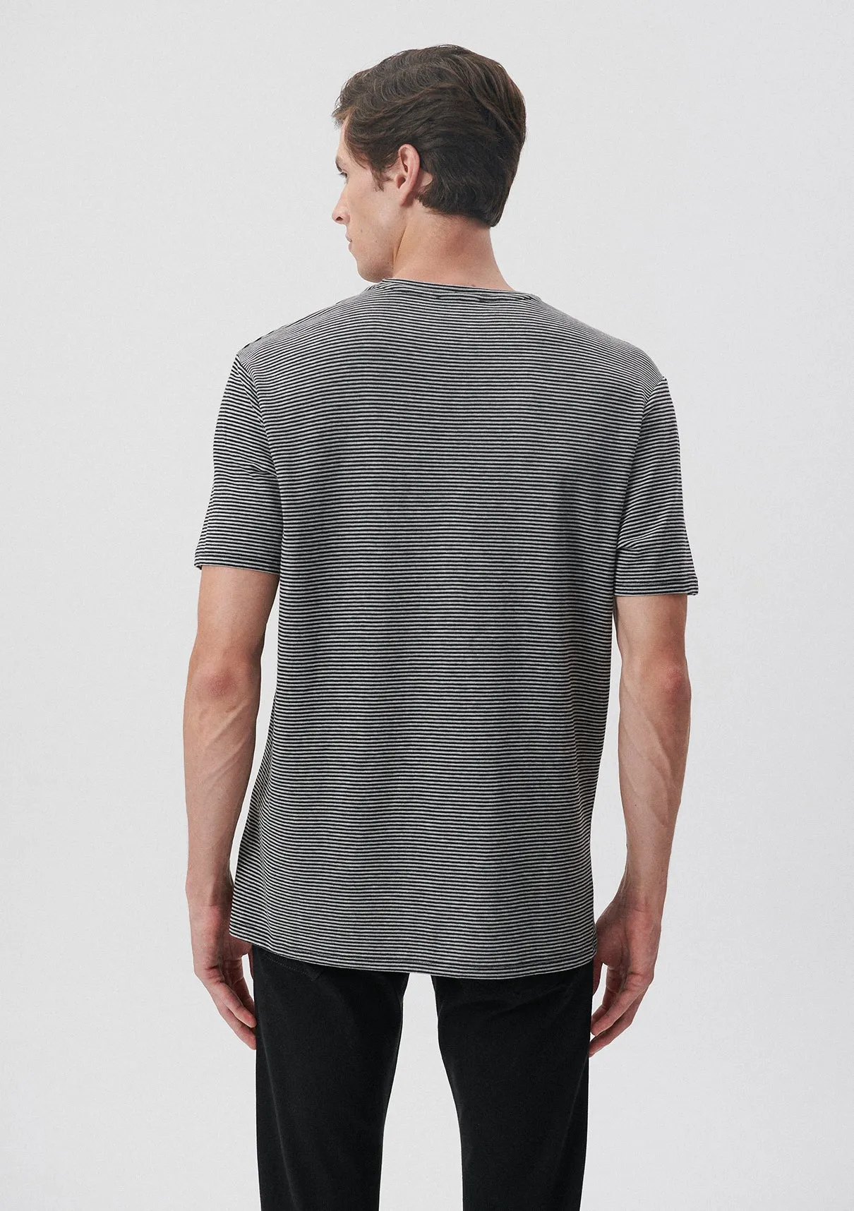 Black Striped T-Shirt
