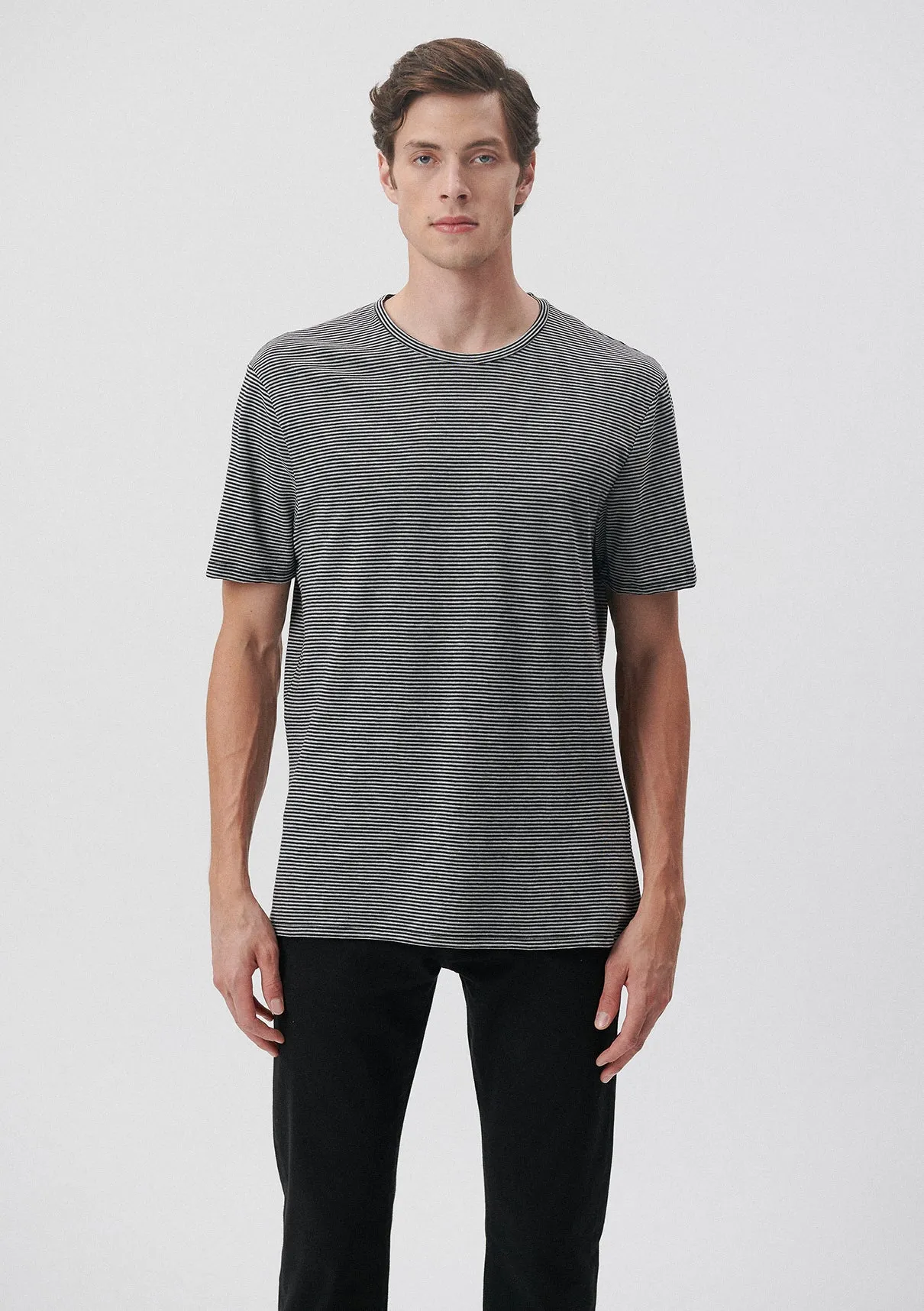 Black Striped T-Shirt