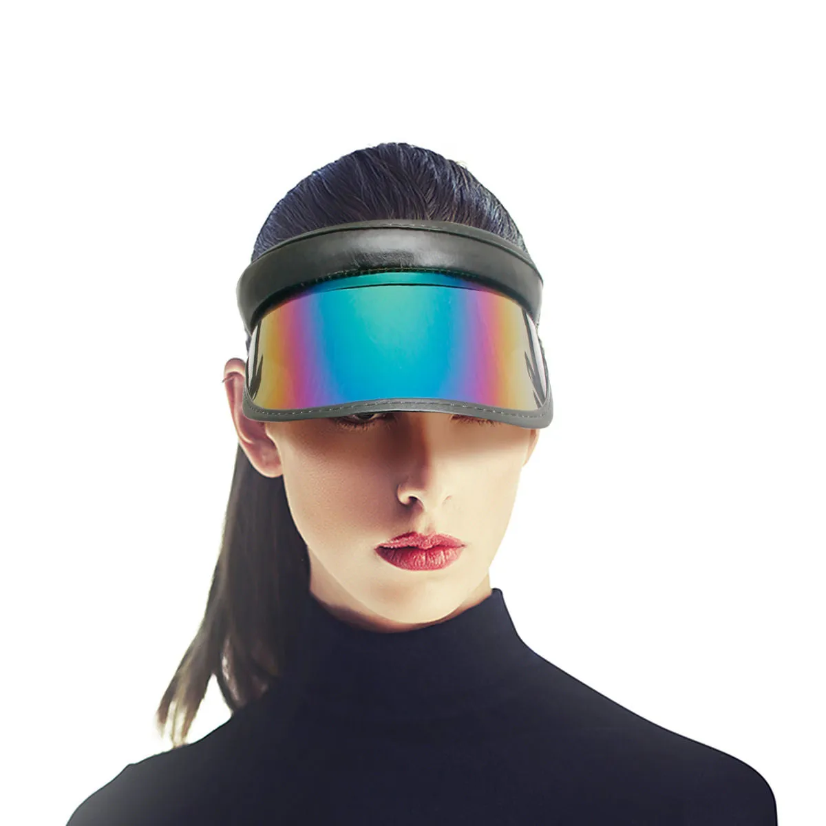 Black Sun Visor Hat