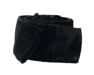 Black Velvet Wide Runway Catwalk Waist Belt