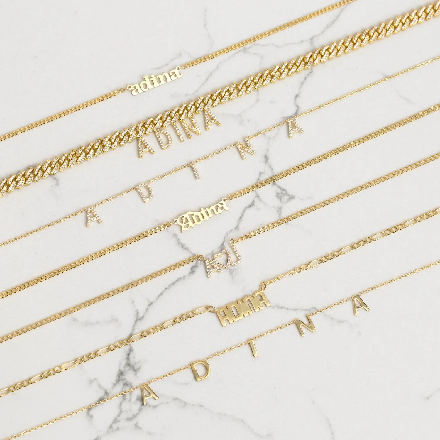 Block Name Pavé Chain Link Choker