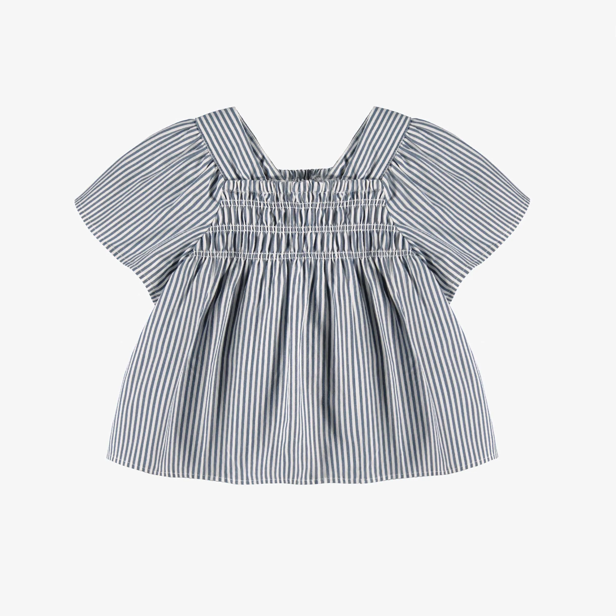 Blouse à rayures, bébé ||Striped blouse, baby