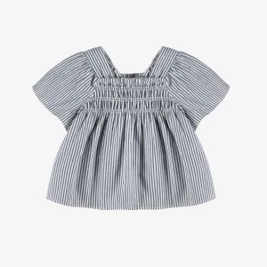 Blouse à rayures, bébé ||Striped blouse, baby