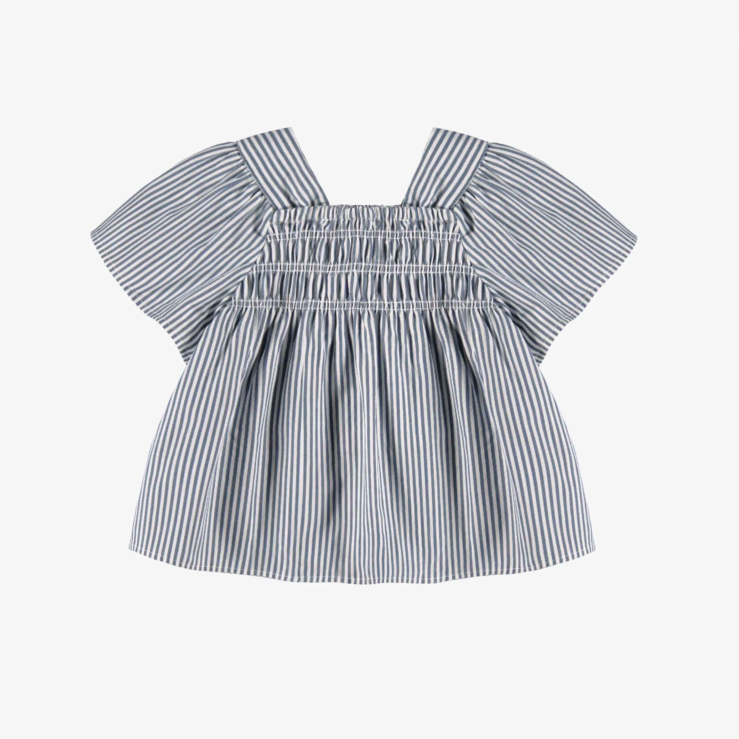 Blouse à rayures, bébé ||Striped blouse, baby