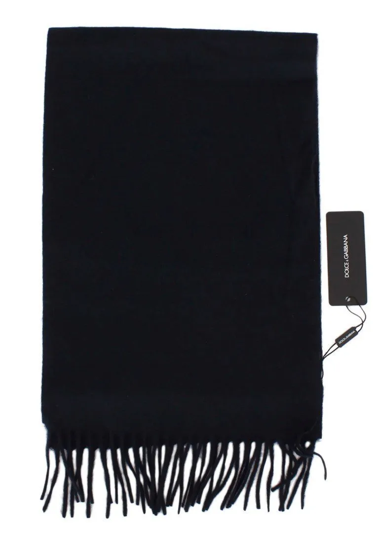 Blue Cashmere Scarf