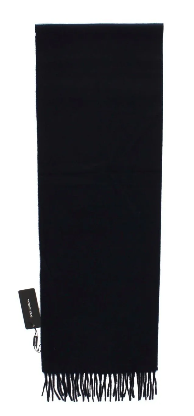 Blue Cashmere Scarf