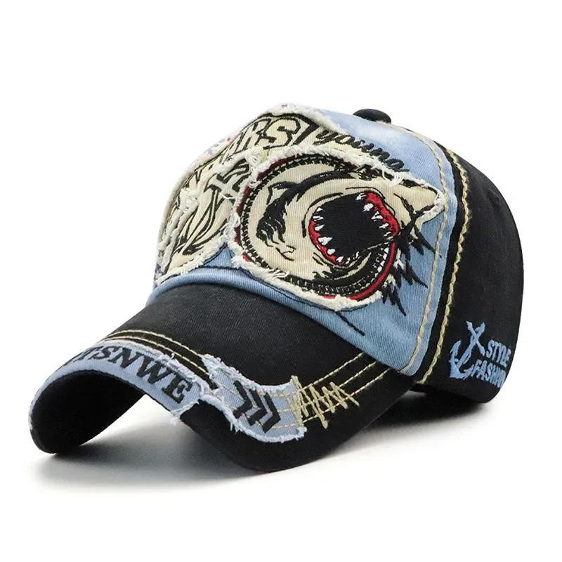 Blue Light Bird Stylish Baseball Hats for Men - Adjustable Relaxed Fit Cool Strapback Caps