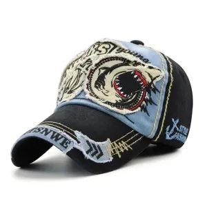 Blue Light Bird Stylish Baseball Hats for Men - Adjustable Relaxed Fit Cool Strapback Caps