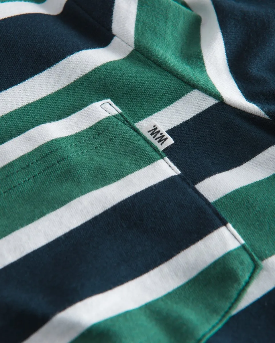 Bobby Striped T-shirt - Navy/Green