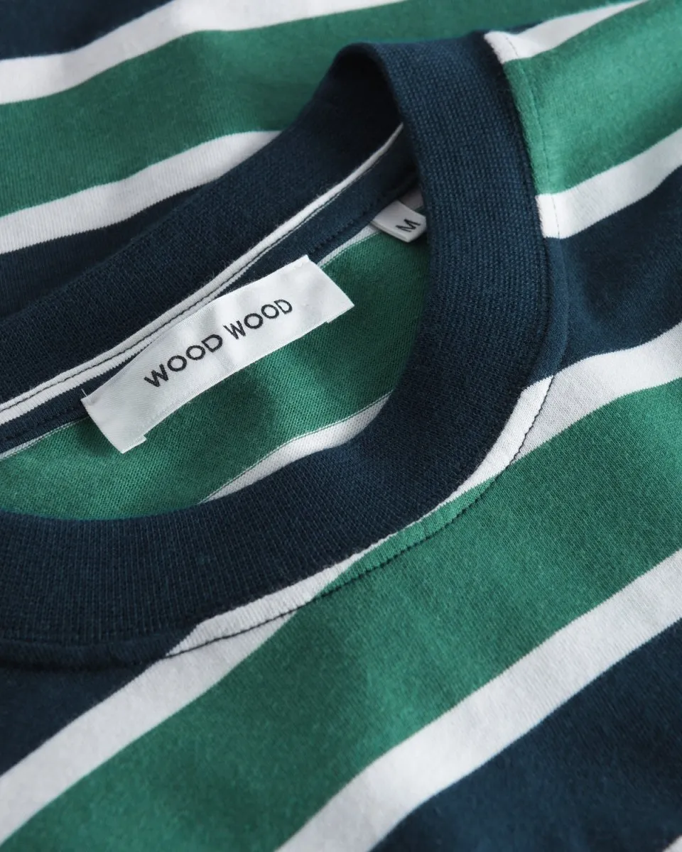 Bobby Striped T-shirt - Navy/Green