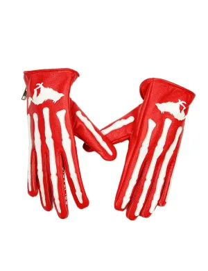 Bones Deerskin Gloves R/W