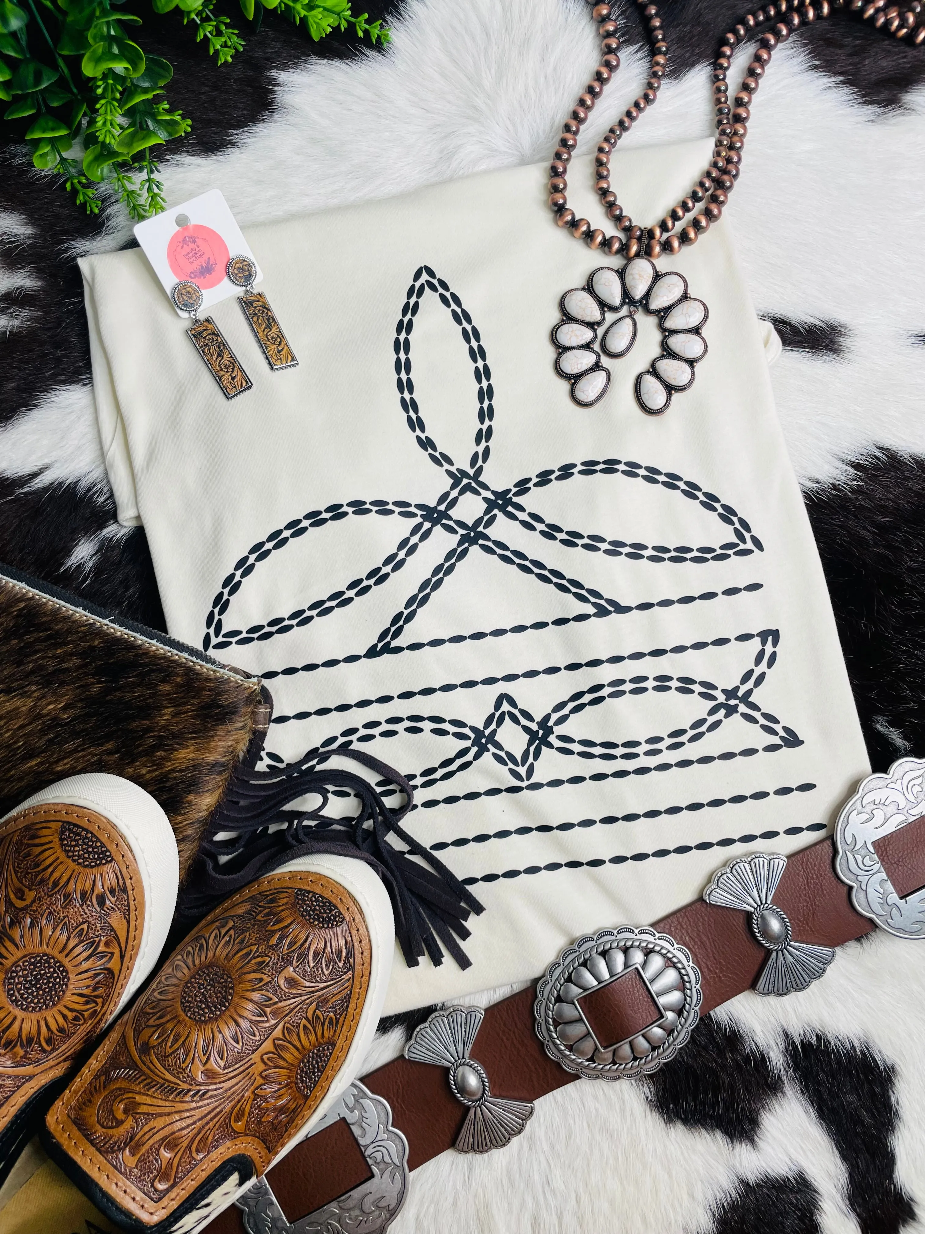 BOOT STITCH TEE- 270