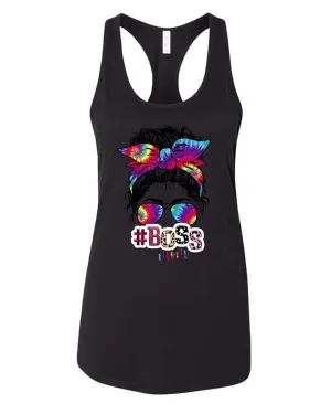 Boss mom tank top, Women tank top
