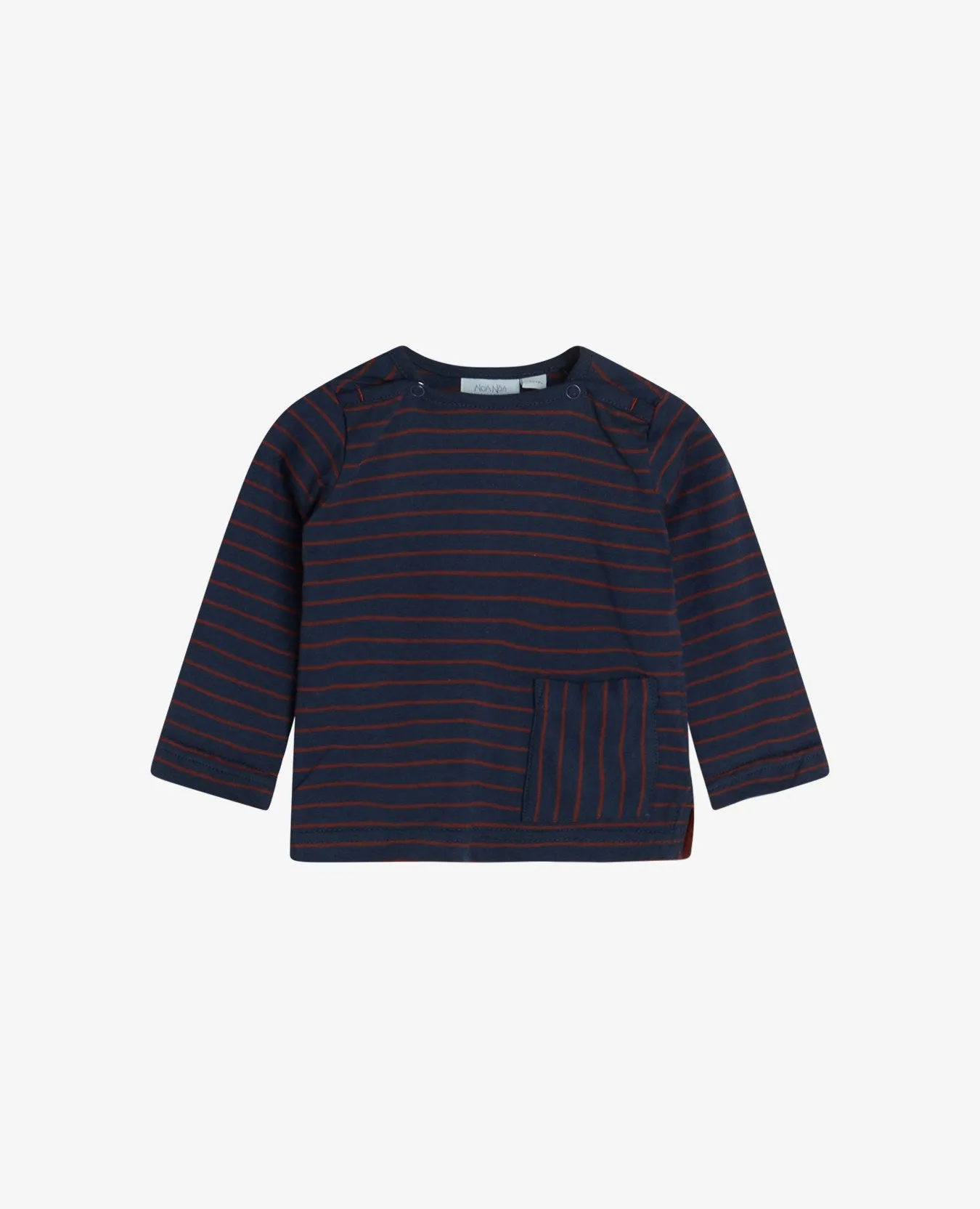 BOY ORG. STRIPED JERSEY T-SHIRT