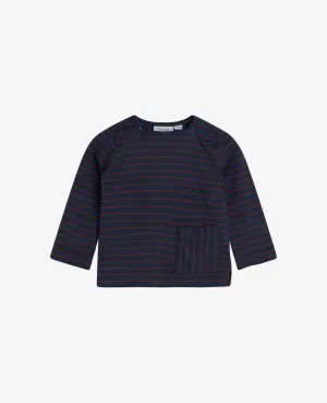 BOY ORG. STRIPED JERSEY T-SHIRT