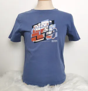 BOY SIZE 8 YEARS - HUGO BOSS, Graphic T-shirt EUC B49
