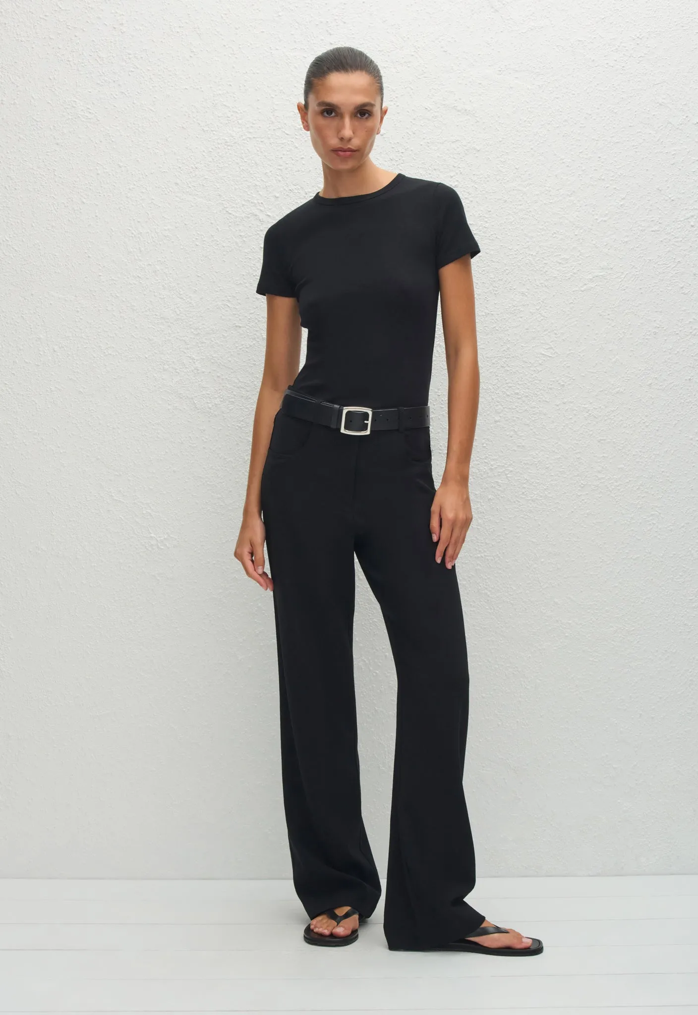 Boyfriend Belt - Black Silver