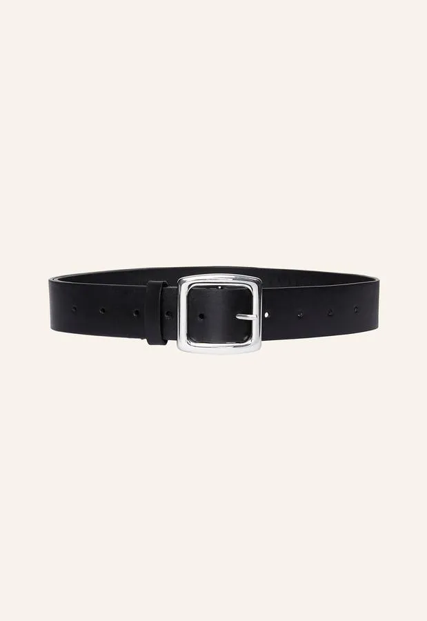 Boyfriend Belt - Black Silver