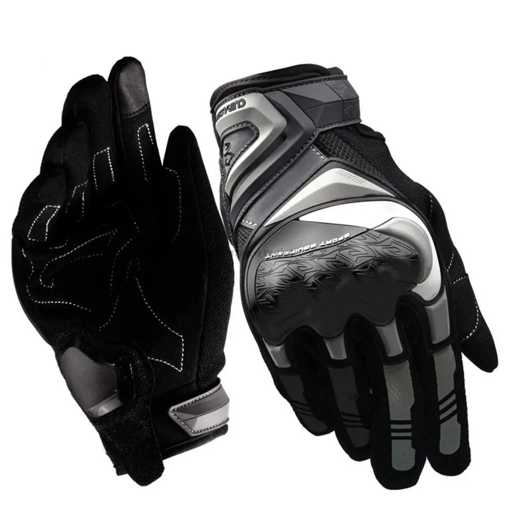 Breathable Full-Finger Motorcycle Touchscreen Gloves – Protective